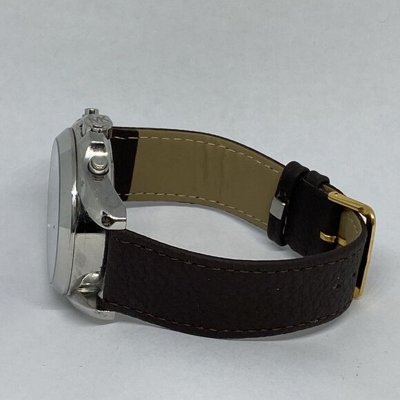 Michael Kors MK6331 Women's Brown Leather Analog Dial Quartz Genuine Watch GE460 - Picture 9 of 12